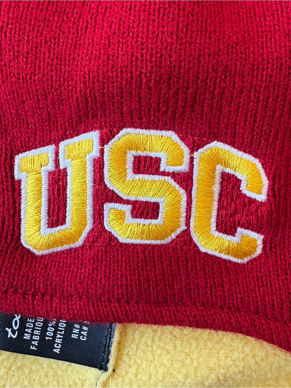 USC Trojans Toddler Ear‑Flap Beanie – One Size (Toddler)
